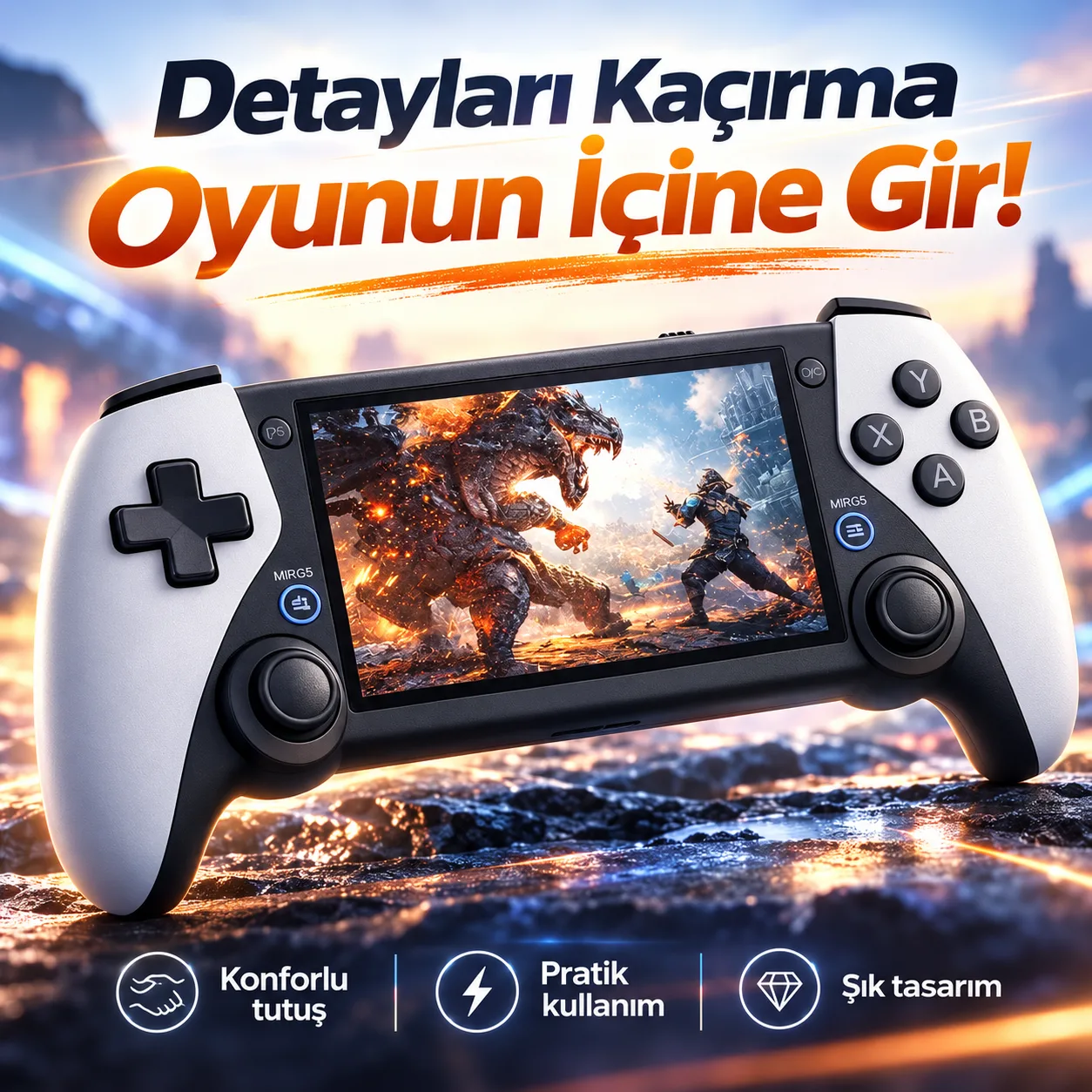 M25 Taşınabilir Oyun Konsolu – 4.3 İnç HD Ekran