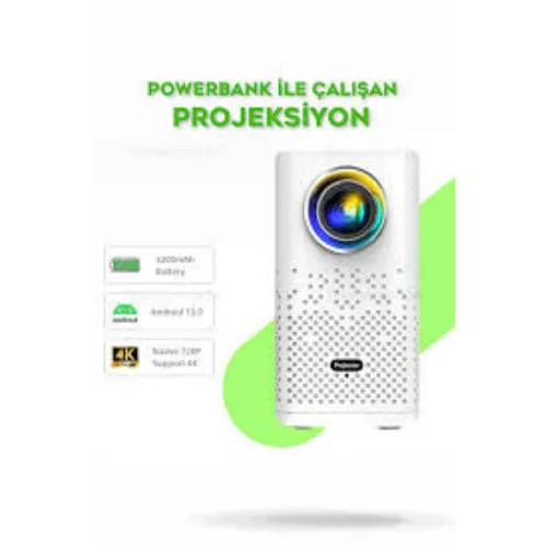 Bakeey Akıllı Projeksiyon Cihazı – 4K, 720P