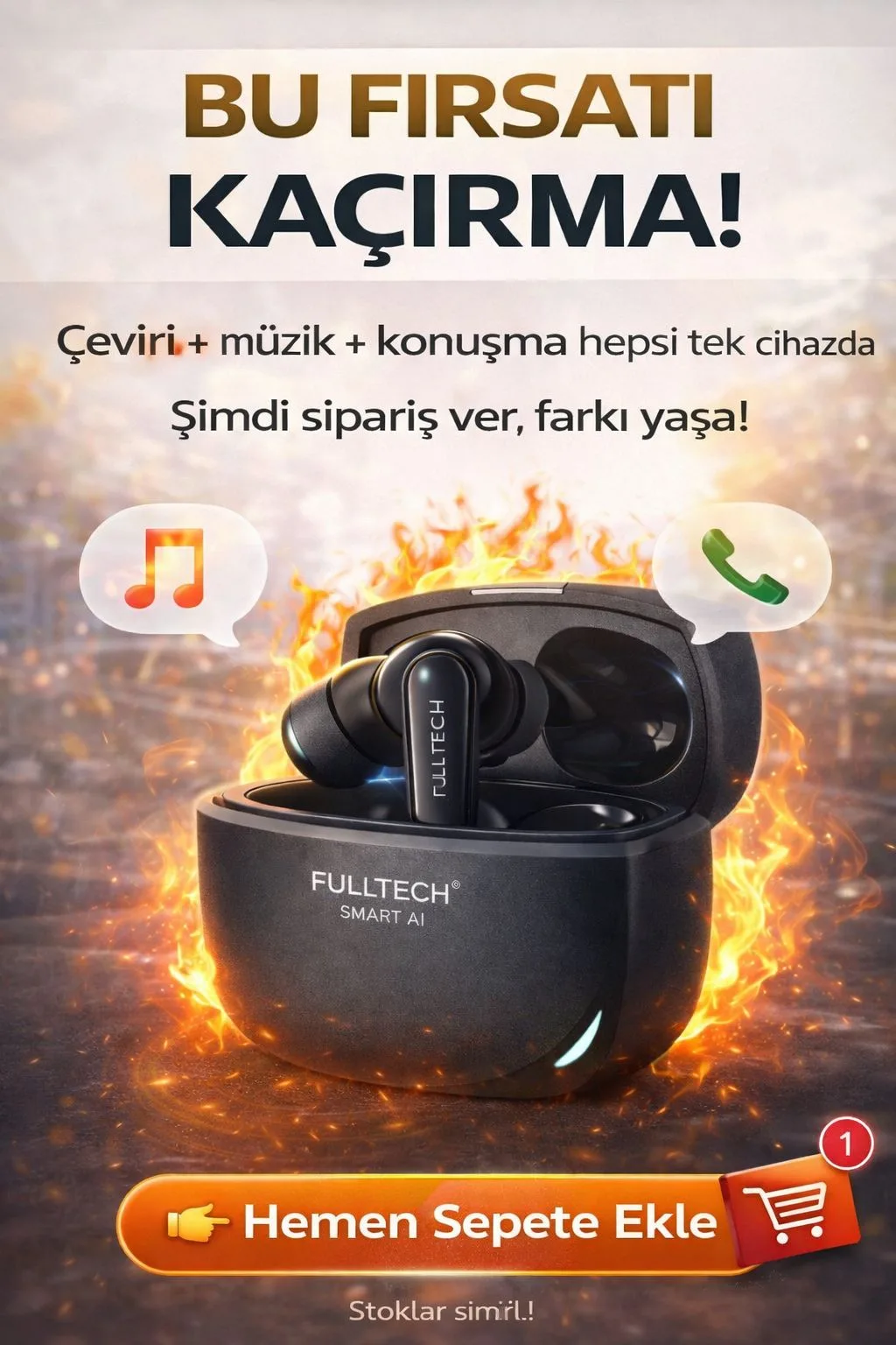 135 Dil AI Çeviri Kulaklığı – Bluetooth – ürün görseli 11