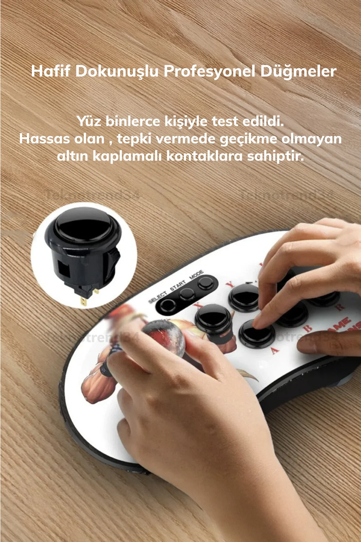 Bakeey Game Stick Retro Oyun Konsolu – 4K, Kablosuz – ürün görseli 4