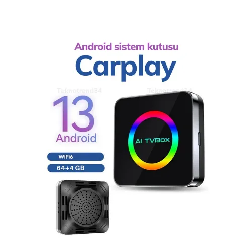 Bakeey Kablosuz CarPlay Adaptörü – Tak-Çalıştır