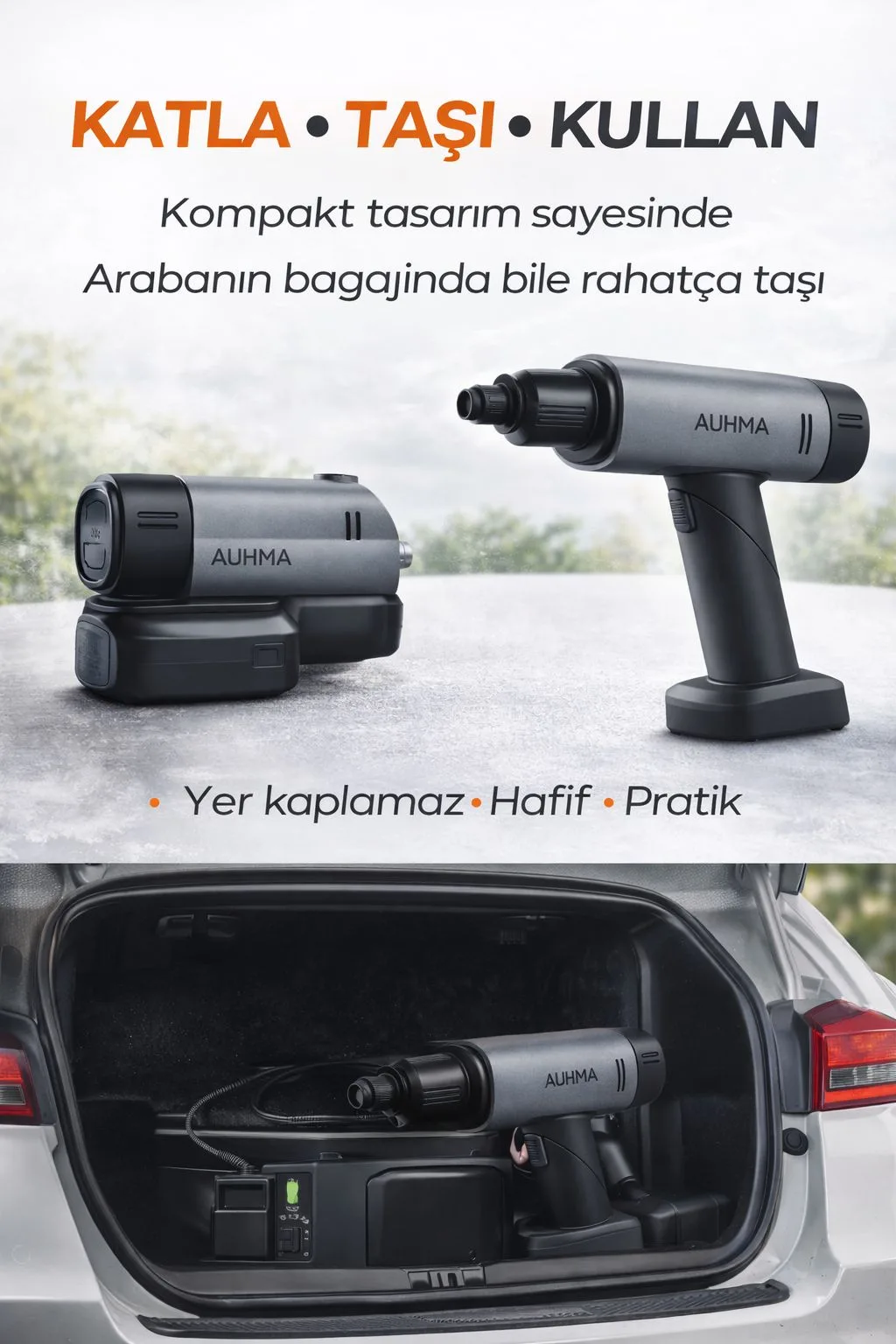 180W Kablosuz Araç Yıkama Makinesi – Şarjlı – ürün görseli 3