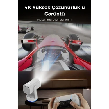 Bakeey Android Projeksiyon Cihazı – Full HD, 4K Destekli – ürün görseli 3