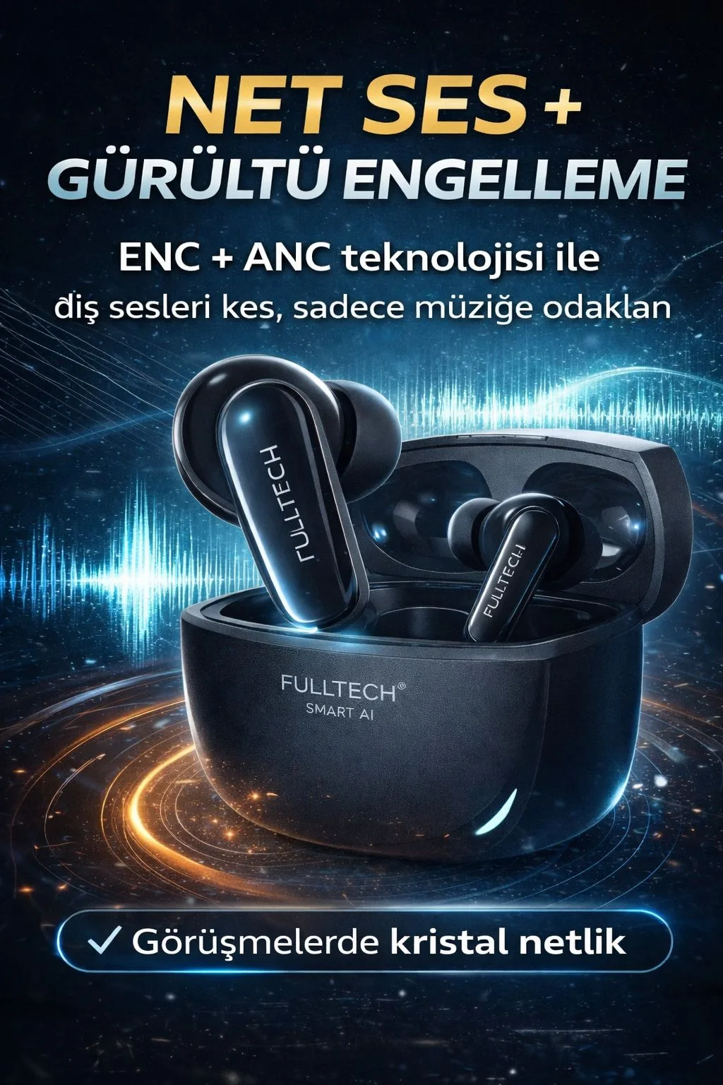 135 Dil AI Çeviri Kulaklığı – Bluetooth – ürün görseli 2