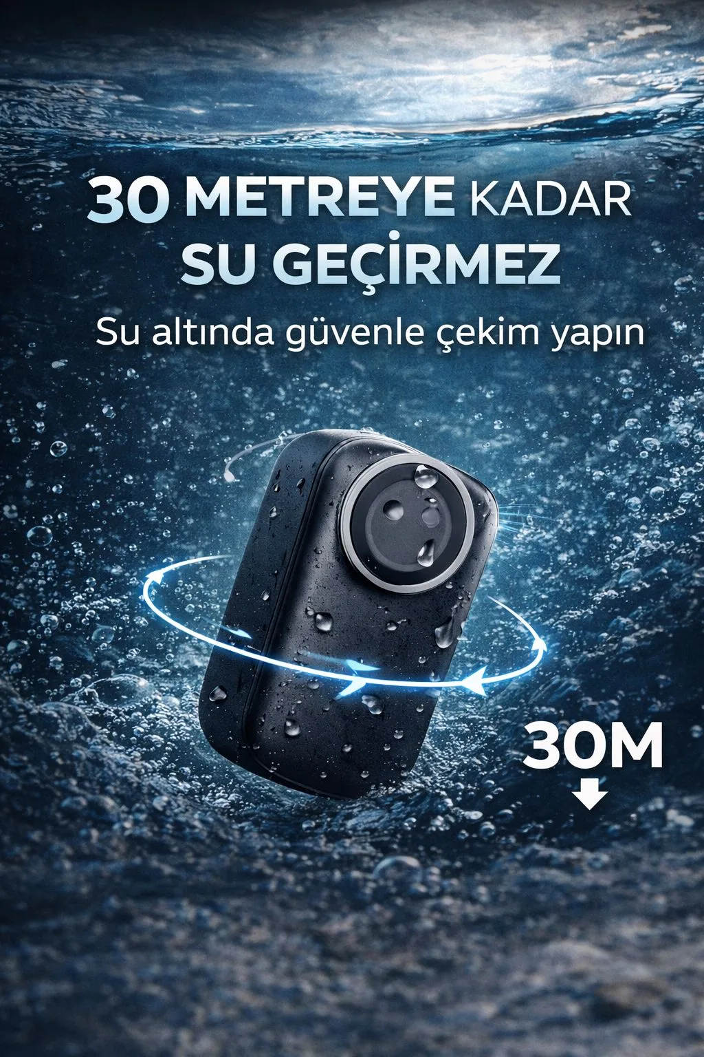 4K Aksiyon Kamerası – WiFi, Su Geçirmez Kılıf – ürün görseli 3